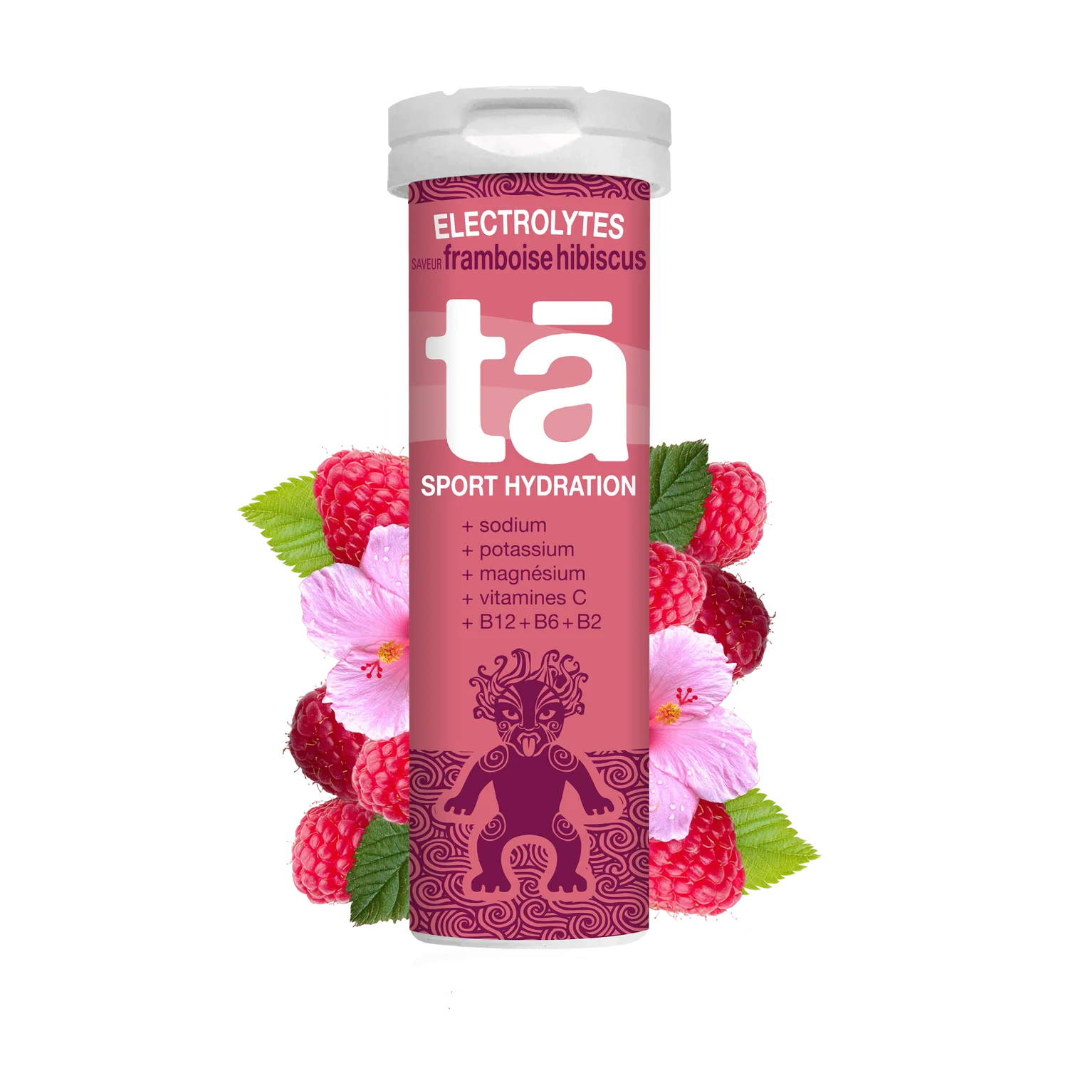 Electrolytes Tà Energy saveur Framboise Hibiscus
