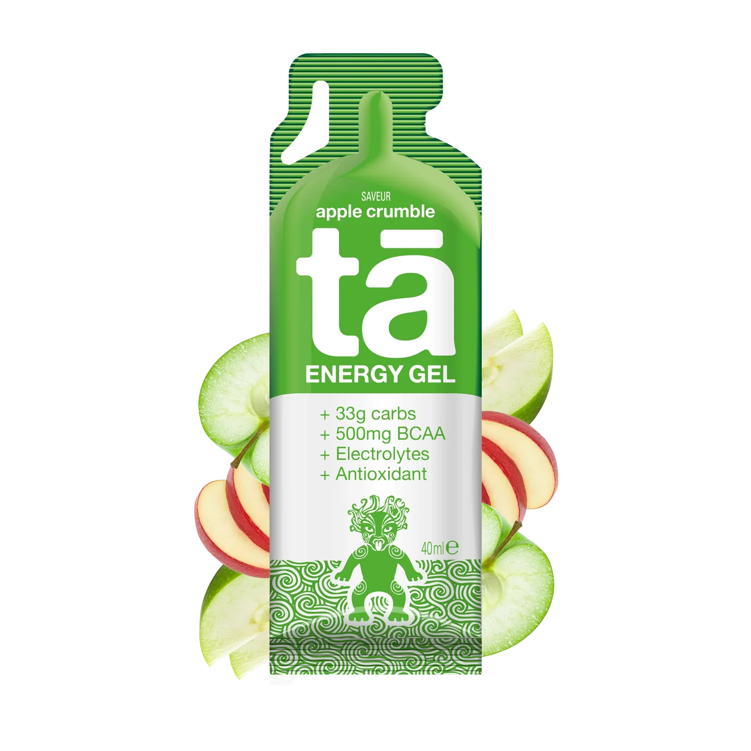 Energie Gels Tà Energy saveur Crumble Pomme