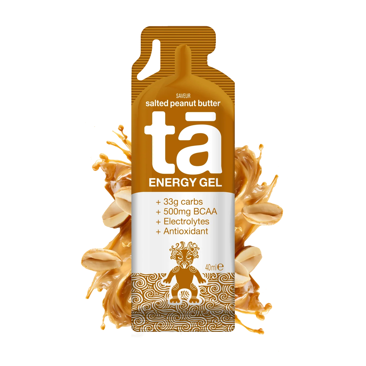 Energie Gels Tà Energy saveur Beurre de Cacahuète salé