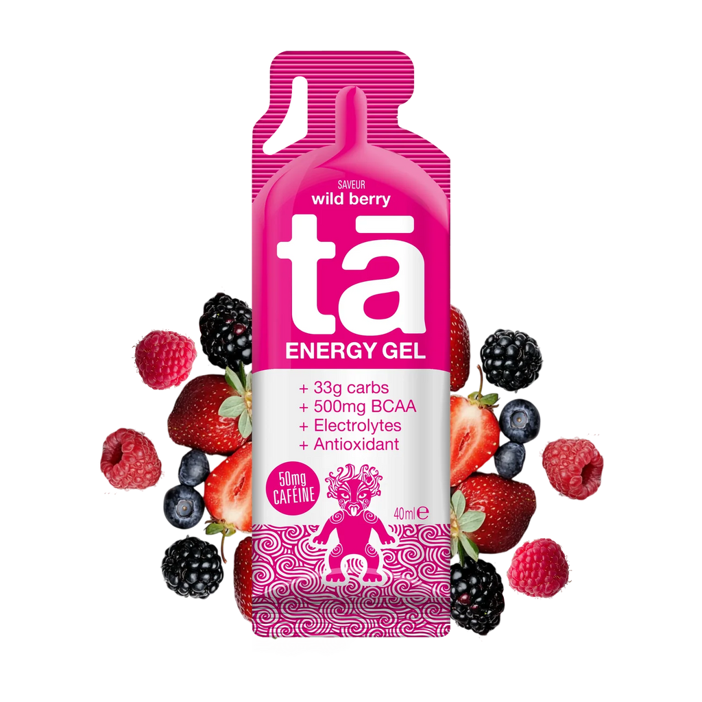 Energie Gels Tà Energy saveur Wild Berry