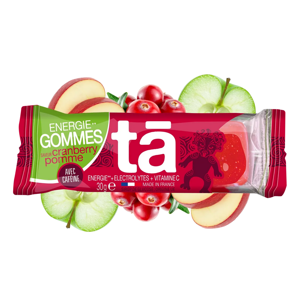 Energie Gomme Tà Energy saveur Cranberry Pomme