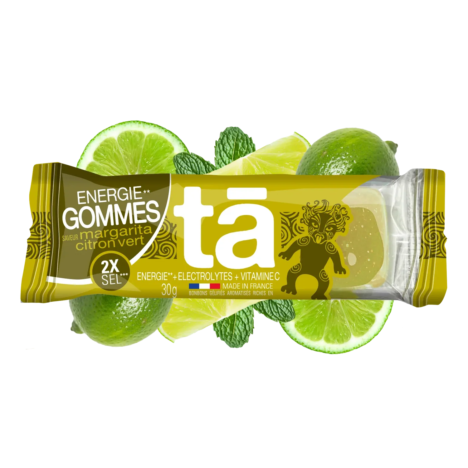 Energie Gomme Tà Energy saveur Margarita Citron Vert