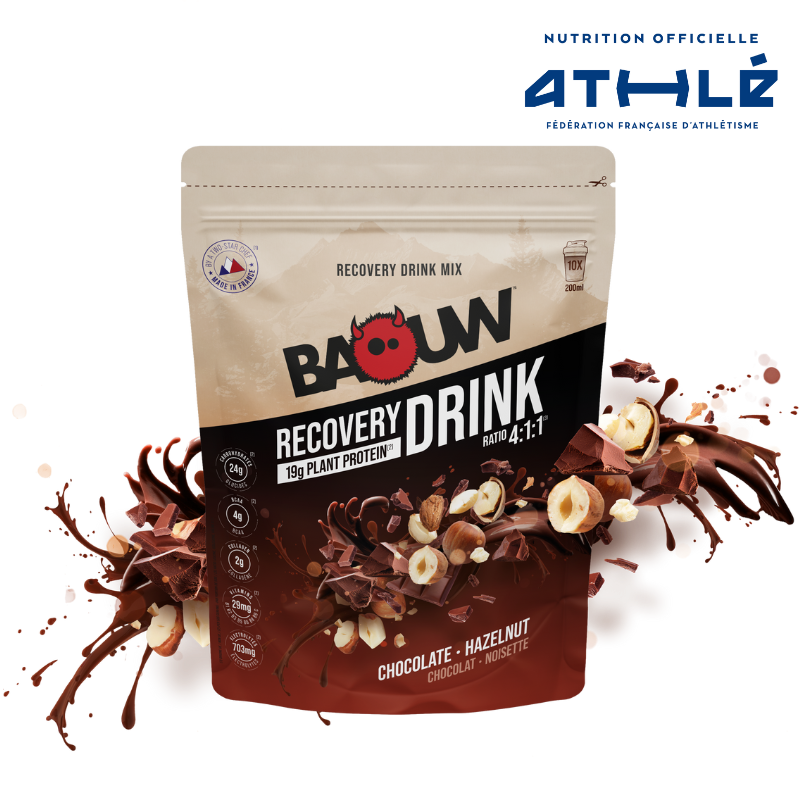 Baouw Recovery drink - Chocolat noisette 500g