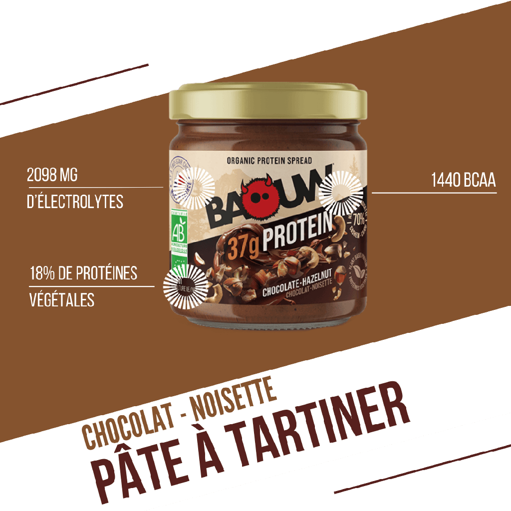 Baouw pâte à tartiner protéinée - Chocolat noisette