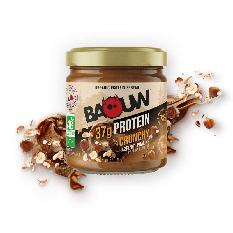 Baouw pâte à tartiner protéinée - crunchy praliné noisette