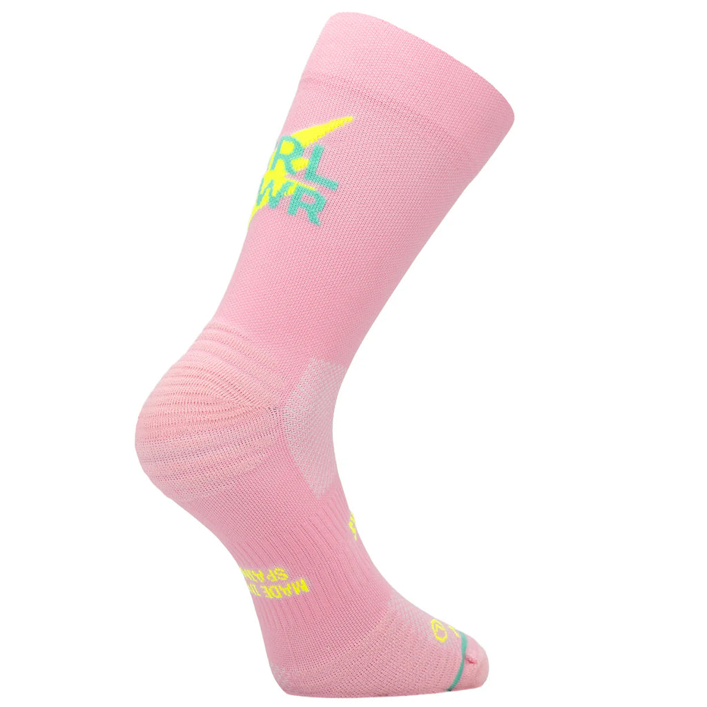 Chaussettes Sporcks - Girls power pink