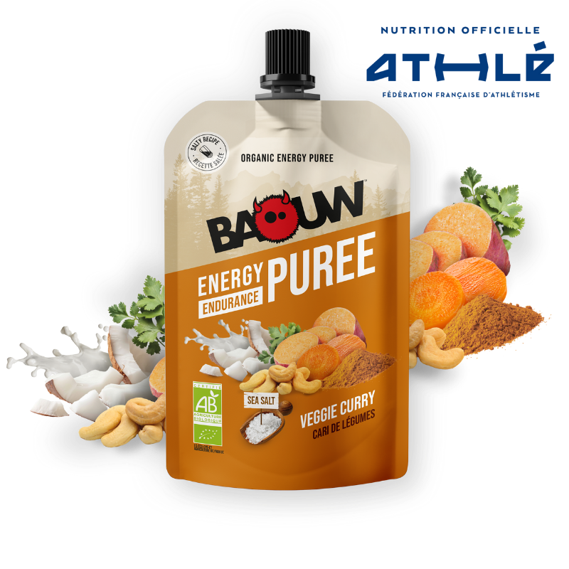 Purée énergétique Baouw - Cari de légumes