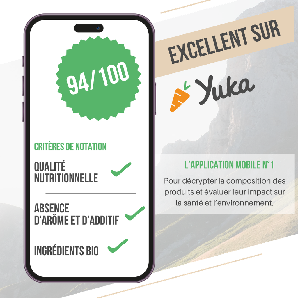 Purée énergétique Baouw - Mangue passion gingembre