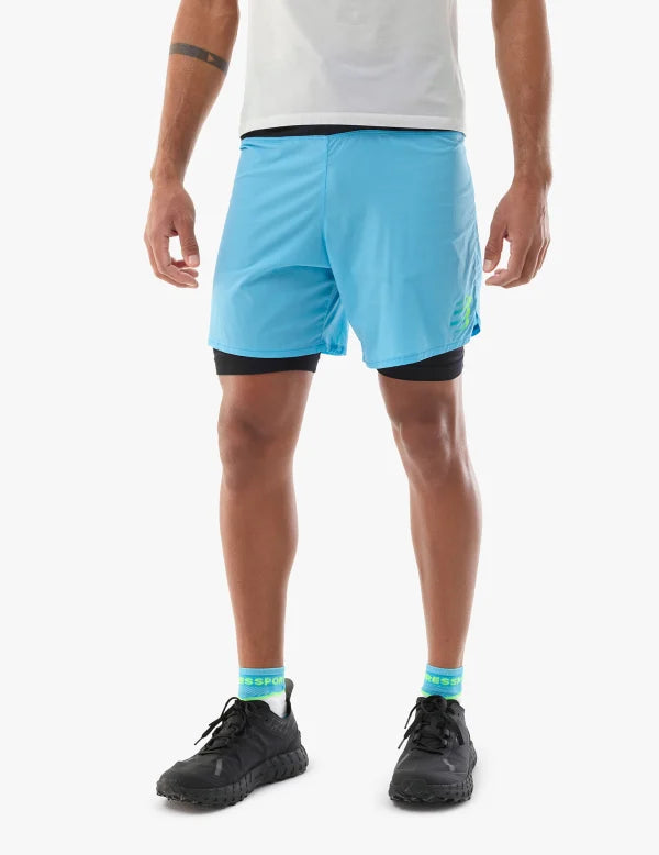 Short trail 2 en 1 Compressport
