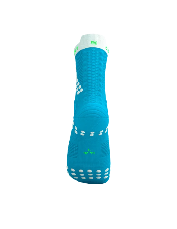 Pro Racing Socks V4.0 Trail - Norse Blue/Neon Green