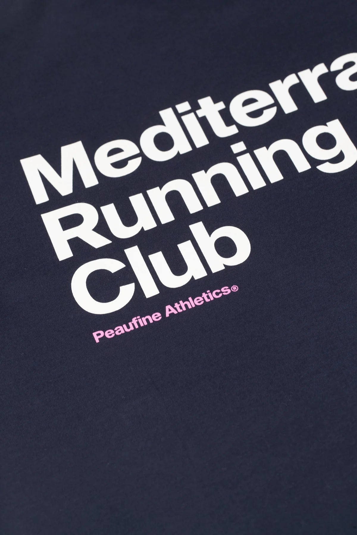 Oversize organic t-shirt, navy - Peaufine Athletics