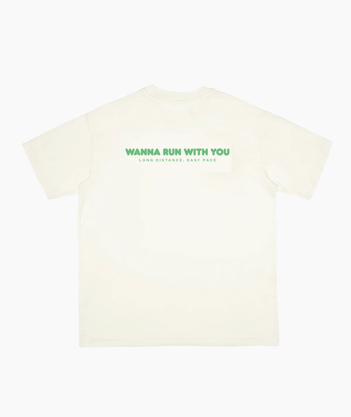 Peaufine Athletics Wood t-shirt, Wanna run with you
