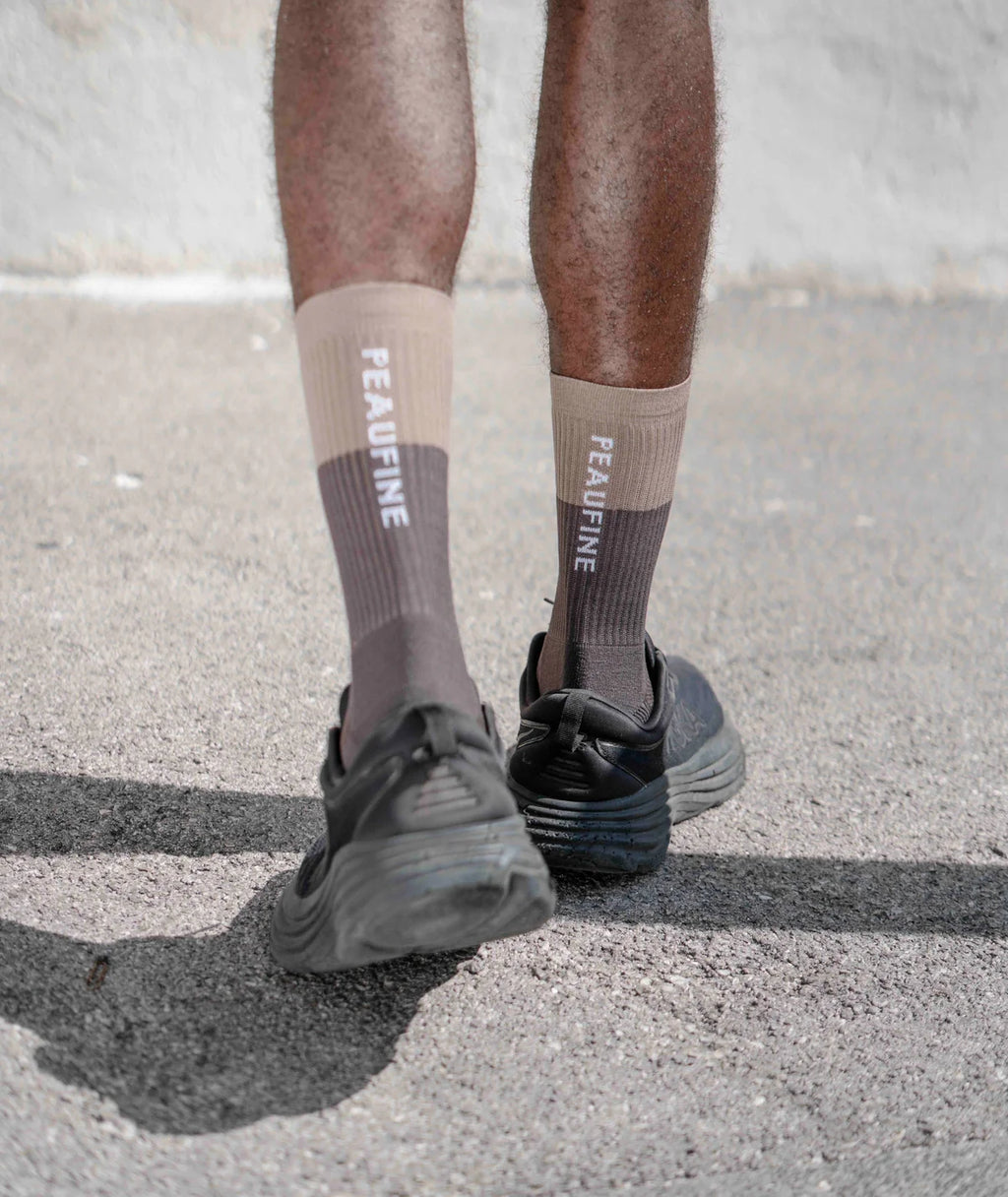 Chaussettes Peaufine Athletics Vaporfeel bicolores