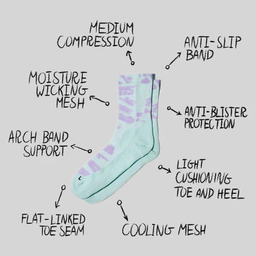 Sums Ascenders lila/ mint