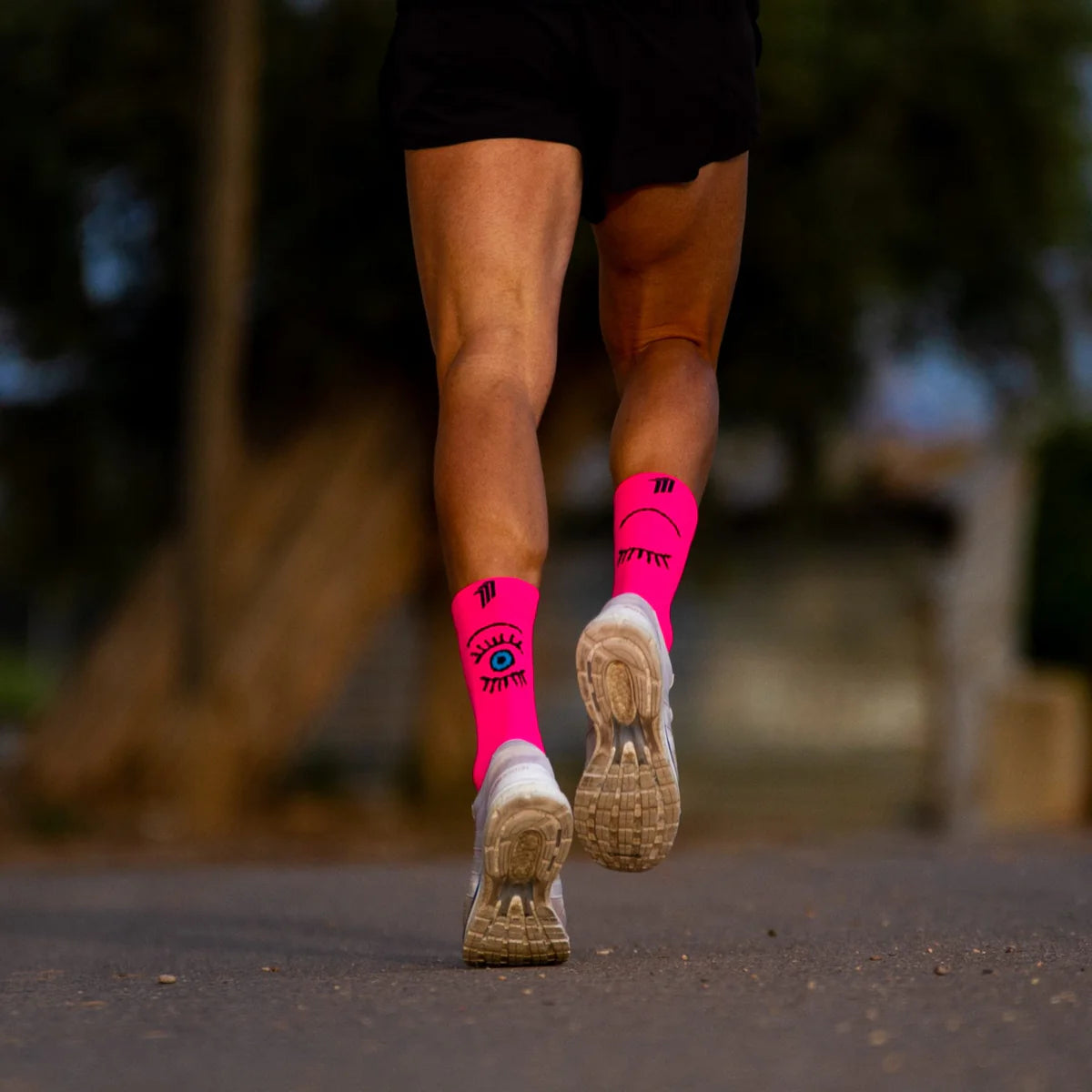 Chaussettes Sporcks - Eye pink