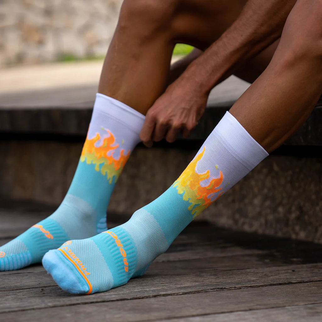 Chaussettes Sporcks - Hot blue