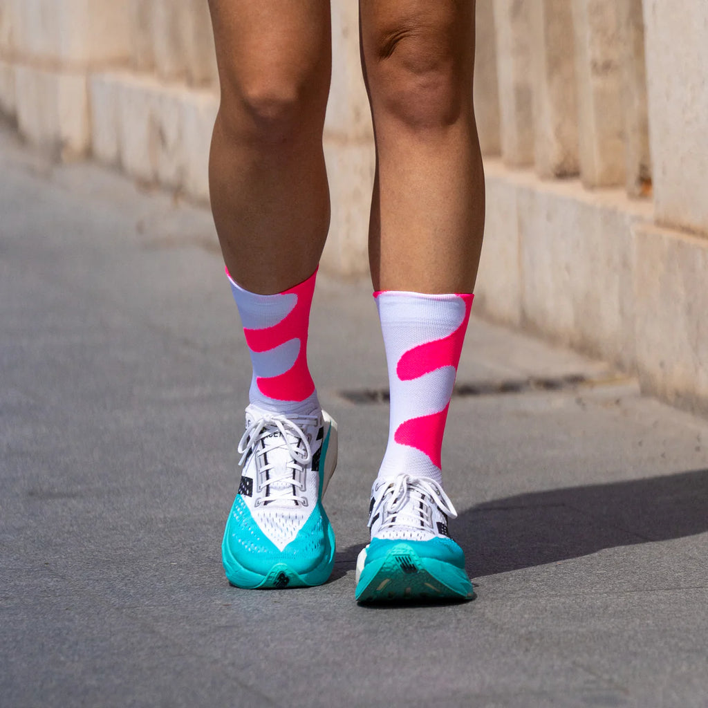 Chaussettes Sporcks - Kinetic pink
