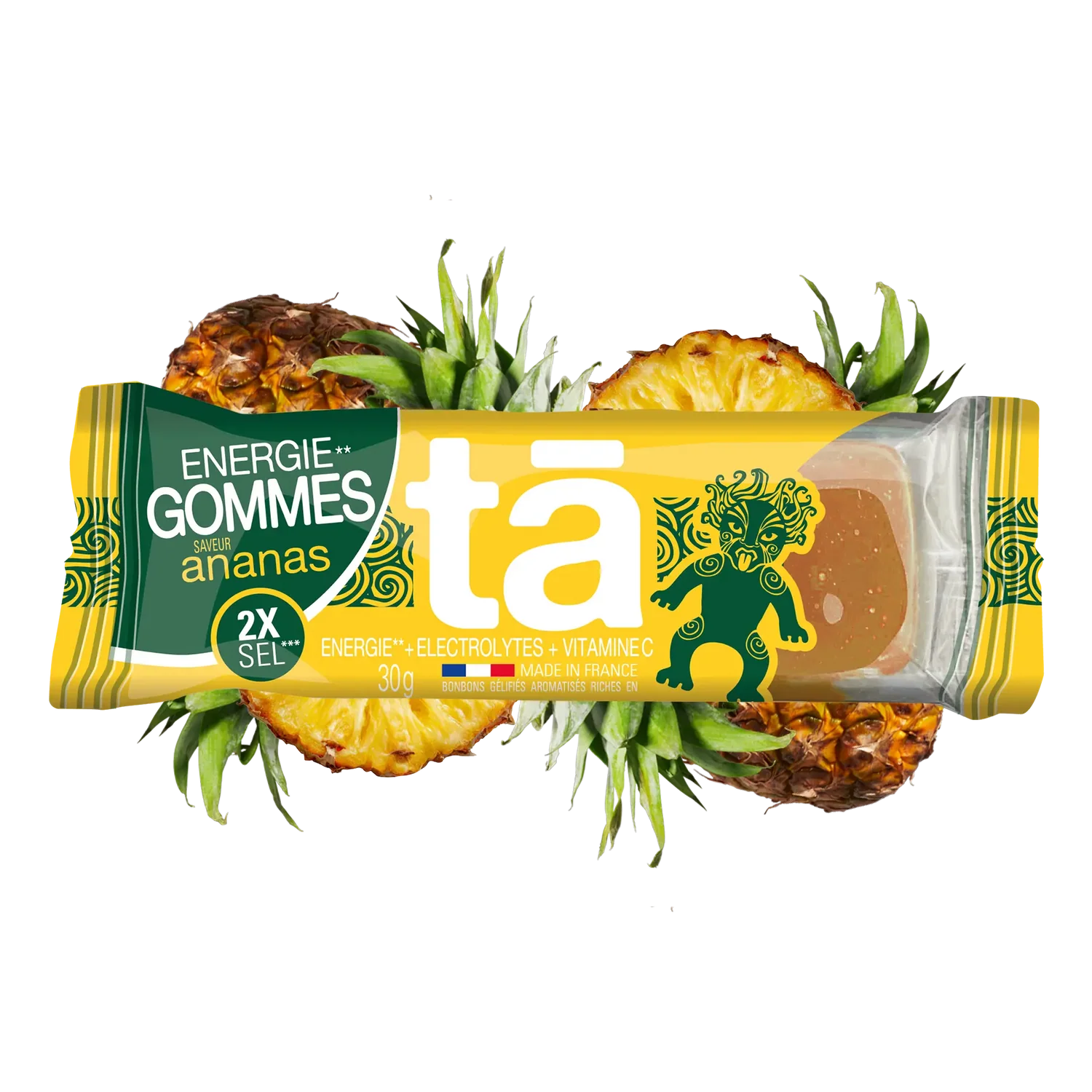 Énergie gommes - Tā Energy - Ananas