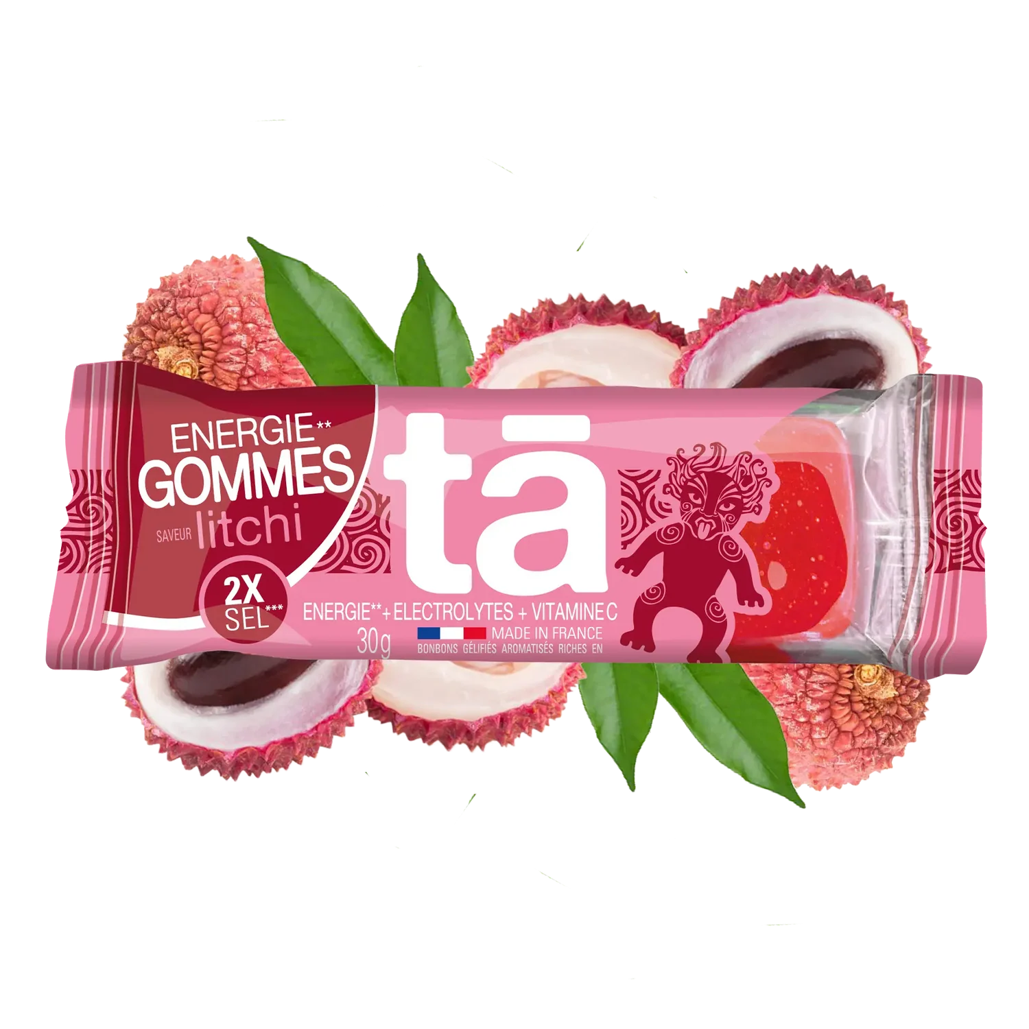 Énergie gommes - Tā Energy - Litchi