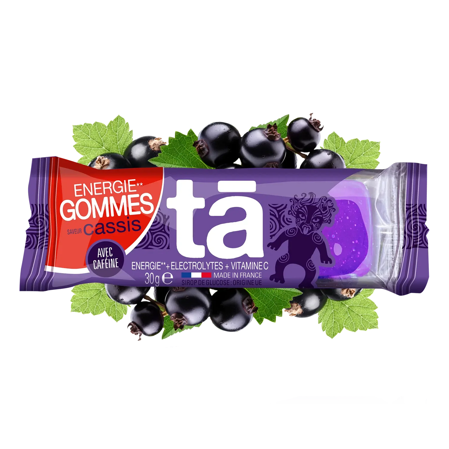 Énergie gommes - Tā Energy - Cassis