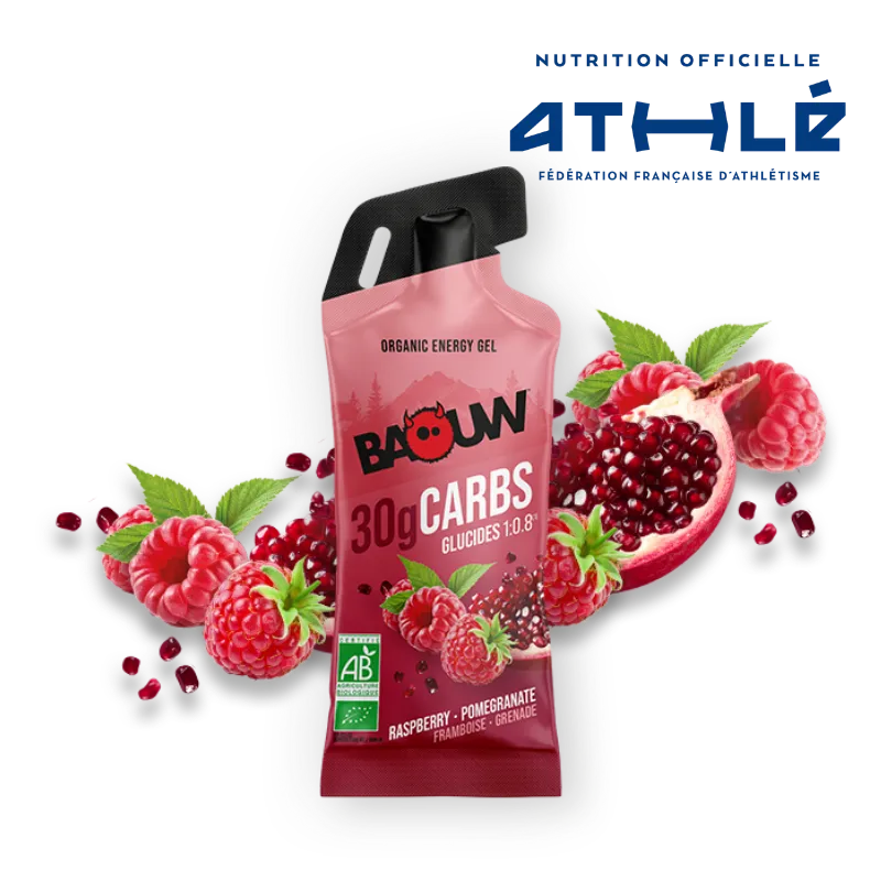 Gel énergétique Baouw - Framboise grenade