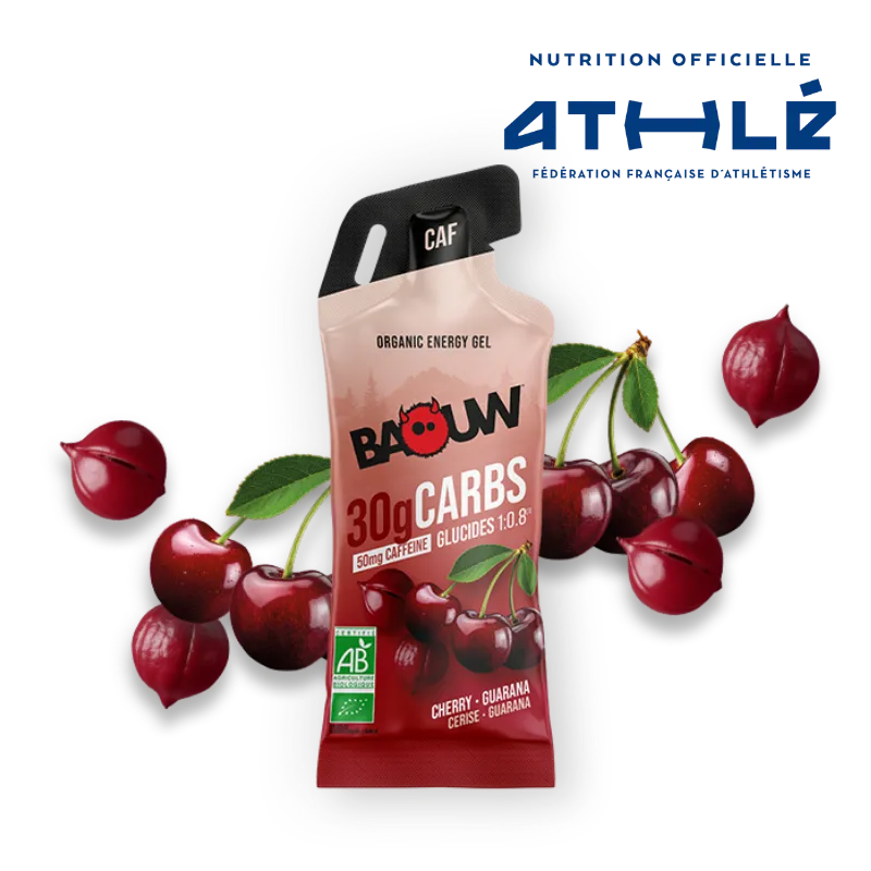 Gel énergétique Baouw - Cerise guarana
