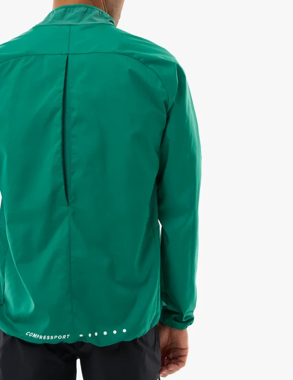 Compressport Aura Windproof Jacket - Shady Green