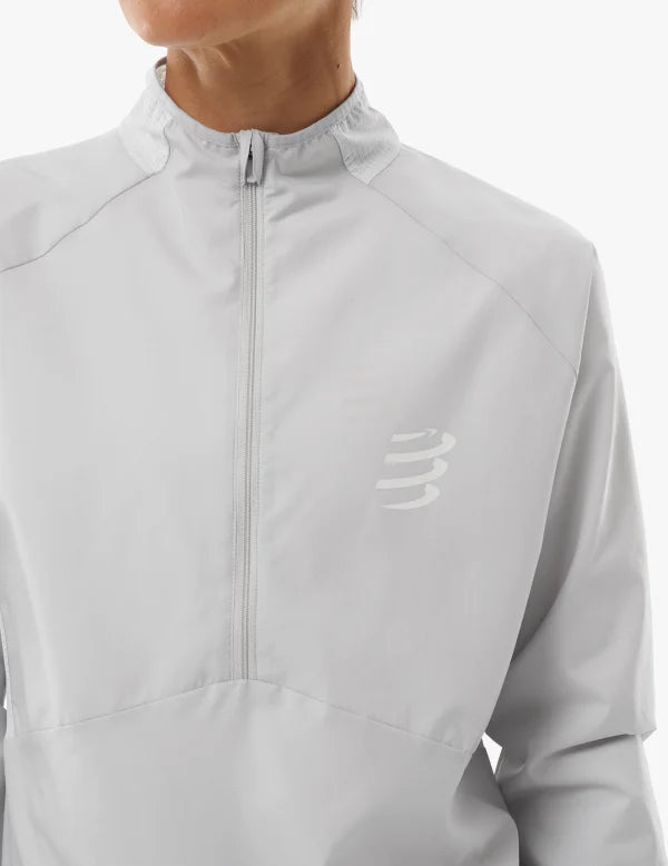 Compressport Aura Windproof Jacket - Gray Violet