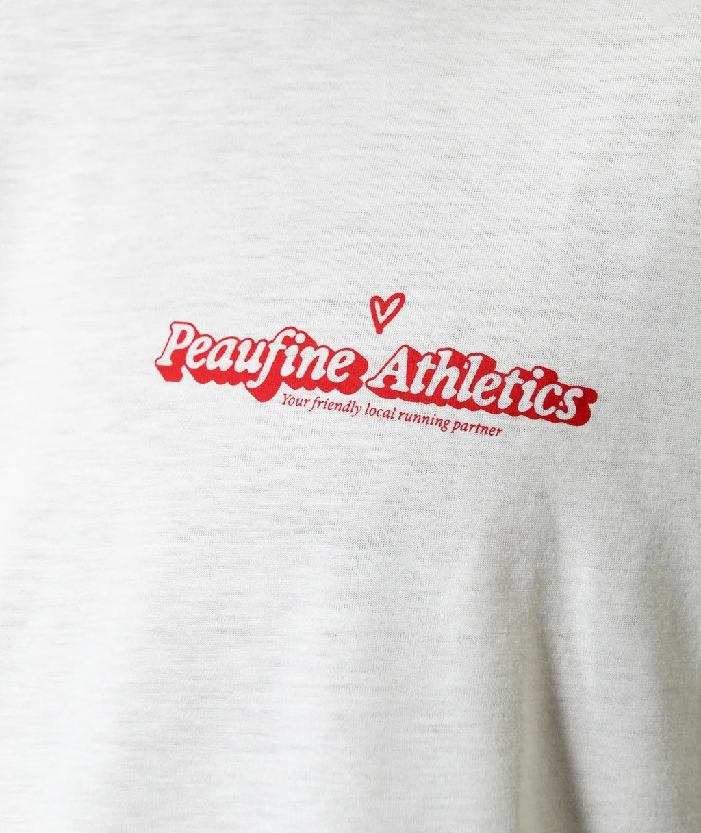 Wood t-shirt Peaufine - Call me for a jog sometime