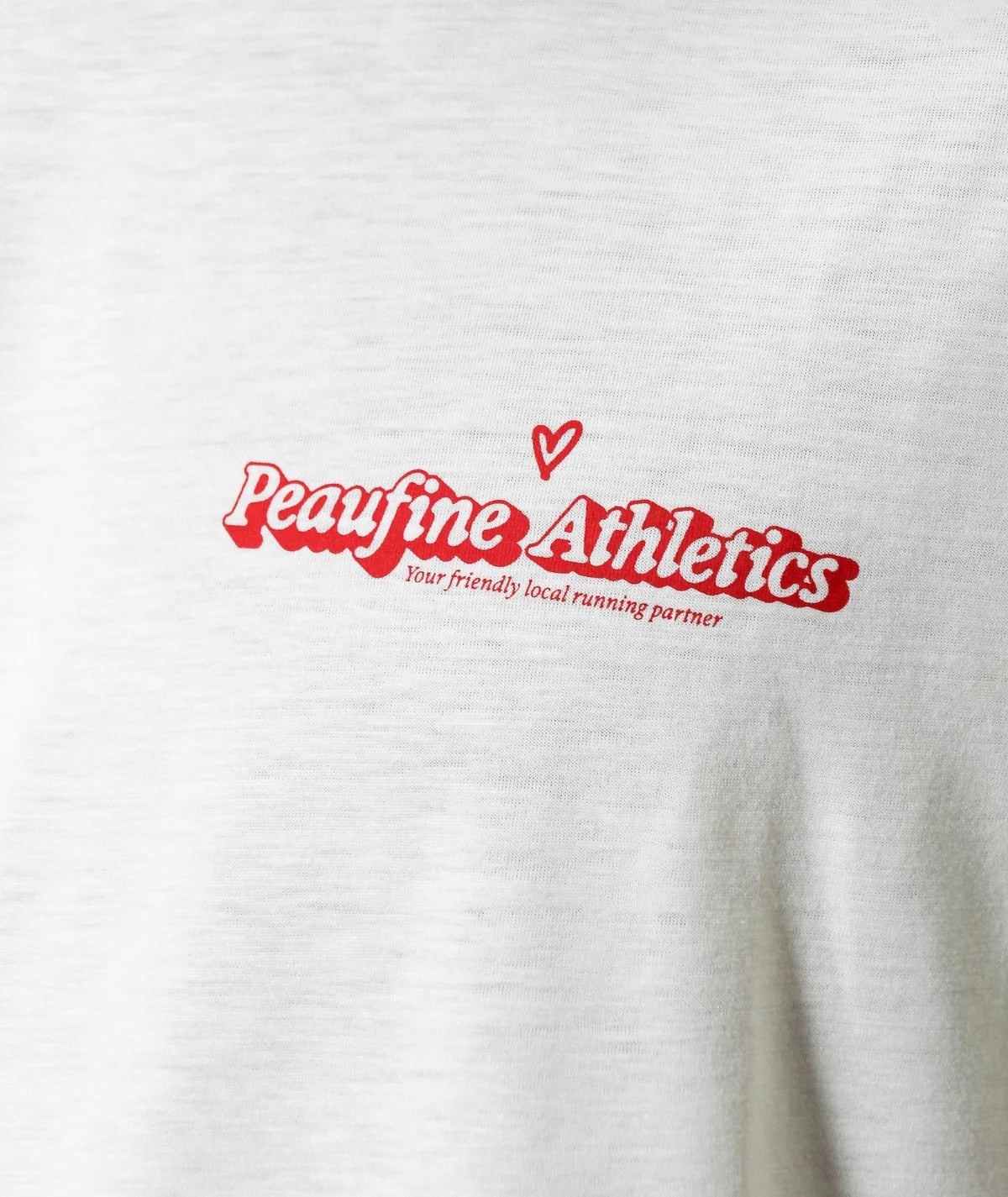 Wood t-shirt Peaufine - Call me for a jog sometime