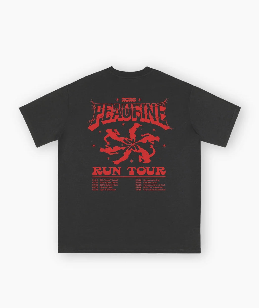 Wood t-shirt Peaufine - Peaufine run tour