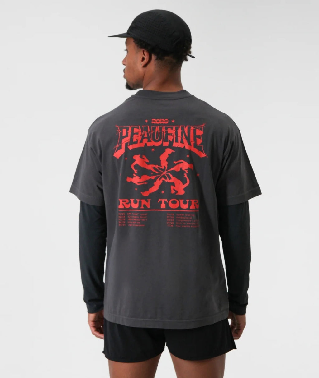 Wood t-shirt Peaufine - Peaufine run tour