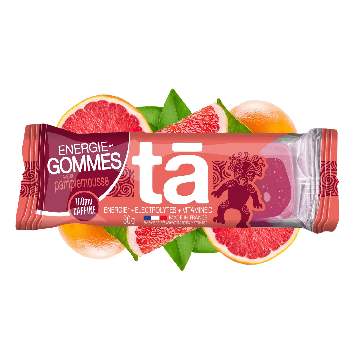 Énergie gommes Tā Energy - pamplemousse