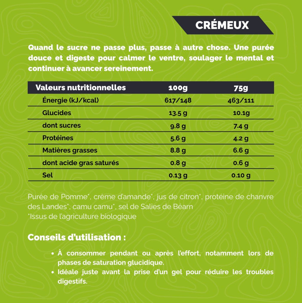 Compote sucrée 4 Ultra - Amande citron