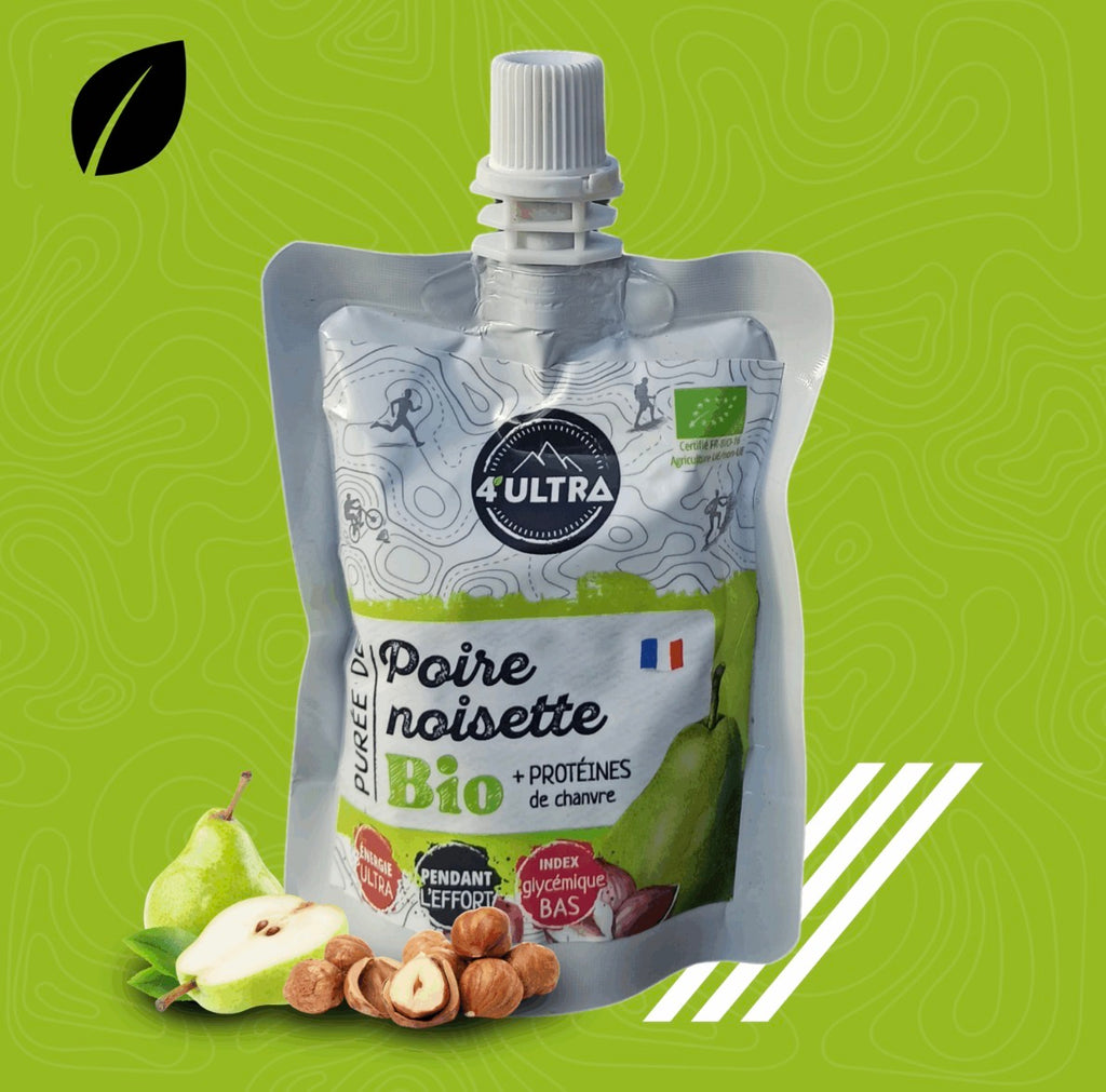 Compote sucrée 4 Ultra - Poire noisette