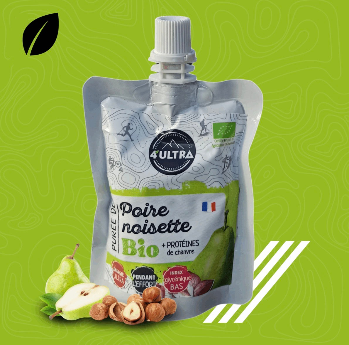 Compote sucrée 4 Ultra - Poire noisette