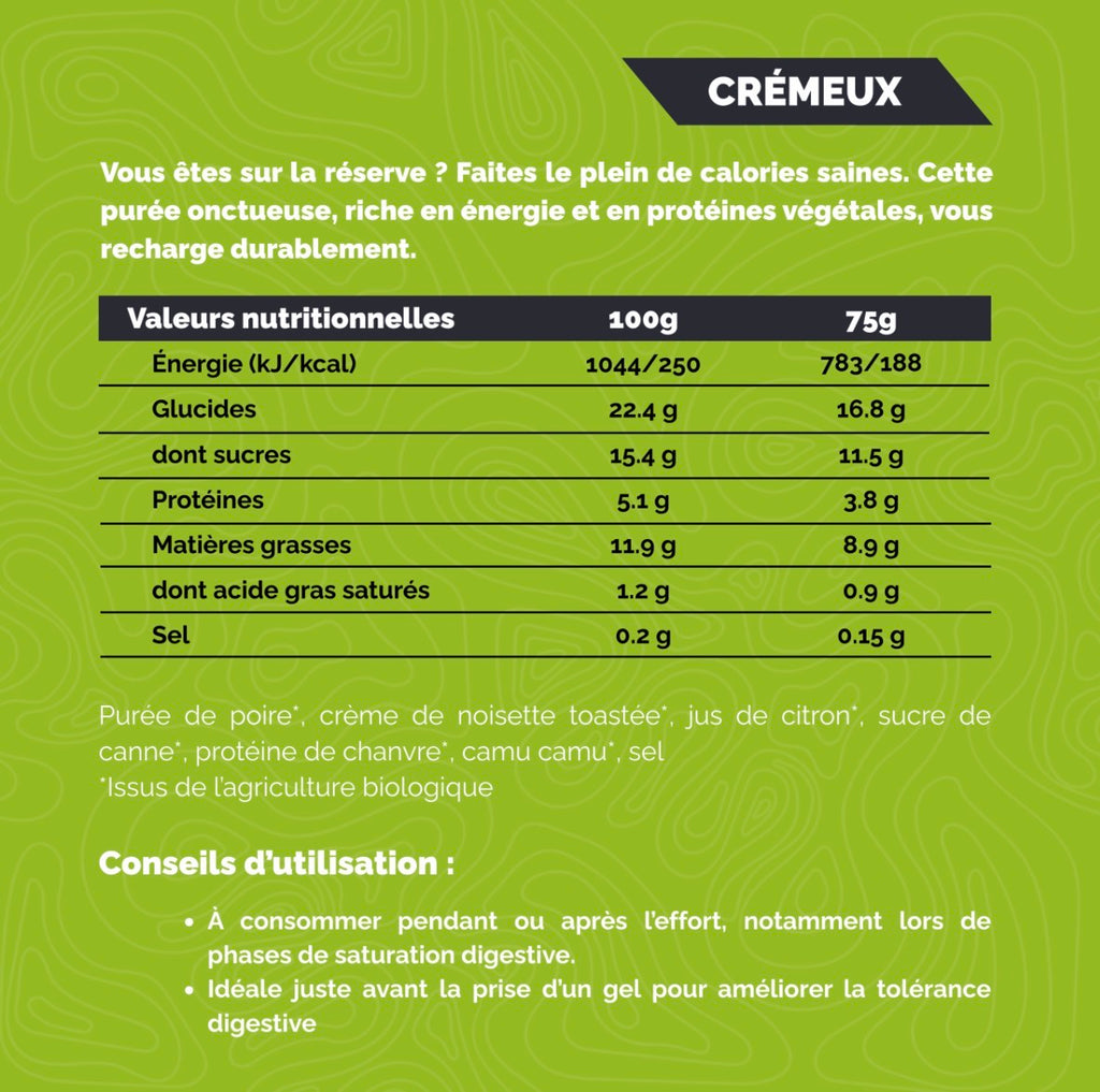 Compote sucrée 4 Ultra - Poire noisette