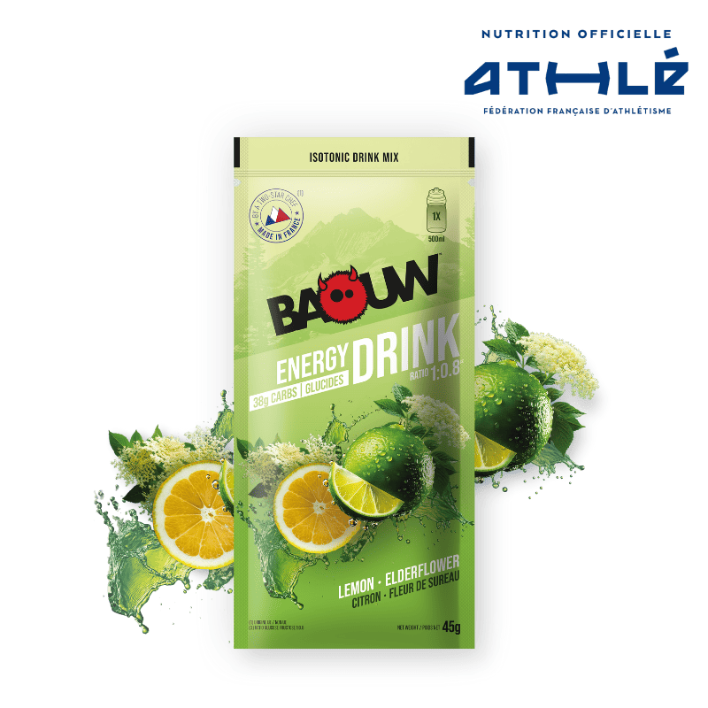 Boisson énergétique Baouw - Citron fleur de sureau