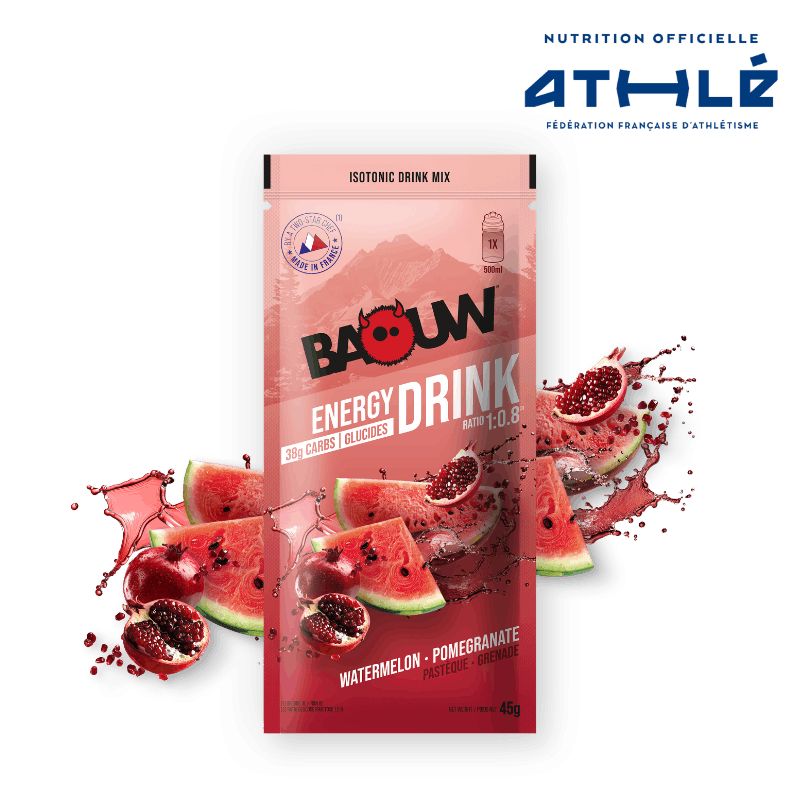Boisson énergétique Baouw - Pastèque Grenade