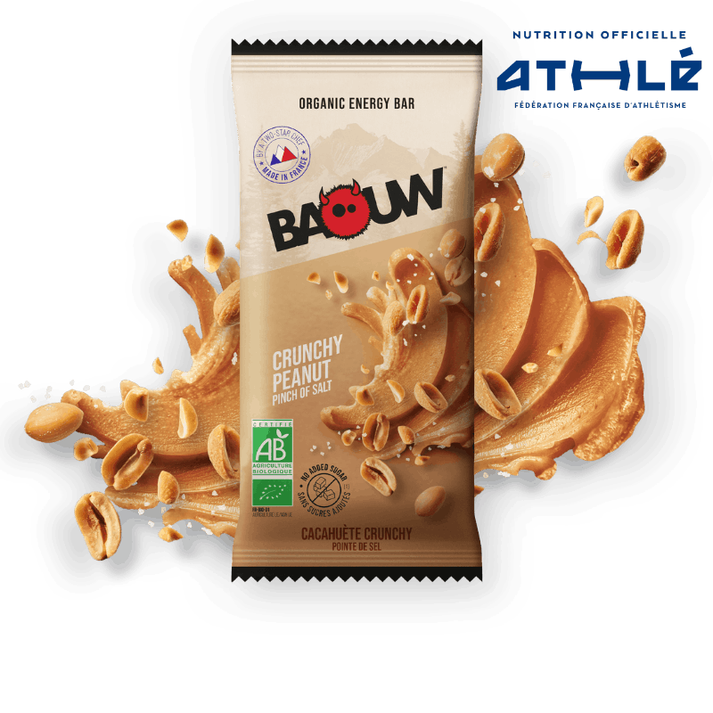Barre énergétique Baouw - Crunchy cacahuète