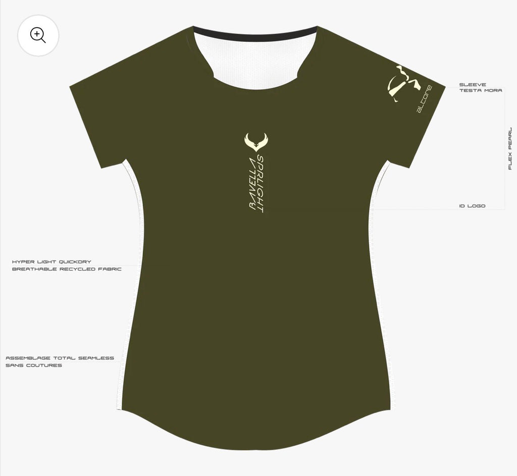 ALTORE T-shirt Bavella 2.1 Superlight Series - W - Corsikaki | Pearl