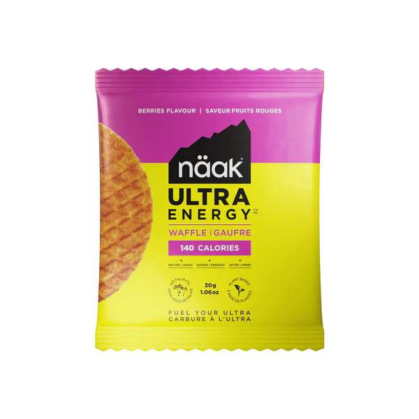 Näak Ultra Energy Gaufre 140 saveur Fruits rouges