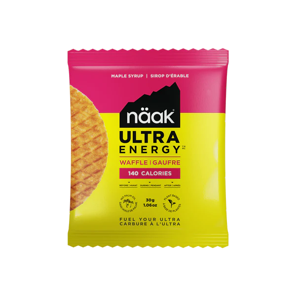 Näak Ultra Energy Gaufre 140 saveur Sirop d'érable