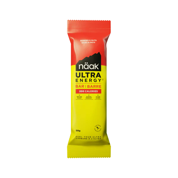 Näak Ultra Energy Barre 200 saveur Baies et noix